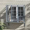 Outdoor Window Catio for 2–3 Cats with Platforms & Scratching Post