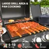 3-Burner Propane Gas Grill with Side Burner