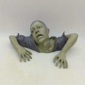 Crawling Zombie Ground Breaker – Halloween Yard & Haunted House Decoration