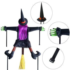 Funny Crashing Witch Tree Decoration – Halloween Yard & Porch Décor