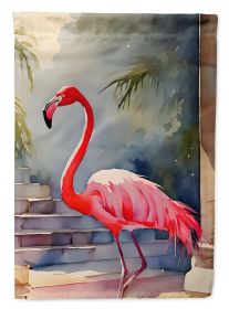 Flamingo Garden Flag Mailbox Flag Decorative Yard Flag Banner Outside Patio Artwork Yard Flower Beds, Garden Size, Multicolor