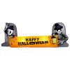 9.6 Ft Halloween Inflatable Skeleton Banner | LED Tombstone Yard Decoration
