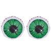 2-Pack Inflatable Giant Glowing Green Eyes – Lighted Halloween Yard Decorations