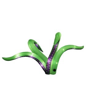 2-Pack Inflatable Halloween Octopus Tentacles with LED Lights – Giant Outdoor Decoration