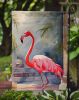 Flamingo Garden Flag Mailbox Flag Decorative Yard Flag Banner Outside Patio Artwork Yard Flower Beds, Garden Size, Multicolor