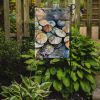Sand Dollars Garden Flag Mailbox Flag Decorative Yard Flag Banner Outside Patio Artwork Yard Flower Beds, Garden Size, Multicolor
