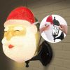 Santa Porch Light Cover | Outdoor Christmas Light Decoration 12 x 9 Inch