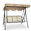 pa3-person garden swing Brown
