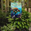 Loggerhead Sea Turtle Garden Flag Mailbox Flag Decorative Yard Flag Banner Outside Patio Artwork Yard Flower Beds, Garden Size, Multicolor