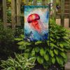 Jellyfish Garden Flag Mailbox Flag Decorative Yard Flag Banner Outside Patio Artwork Yard Flower Beds, Garden Size, Multicolor