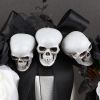 Elegant Skull & Rose Halloween Wreath – Gothic Front Door Décor
