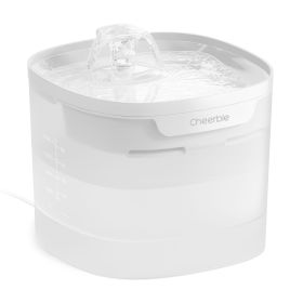 Cheerble Elfin E1 Lite 2L Pumpless Pet Water Fountain