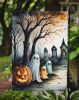 Ghosts Spooky Halloween Garden Flag Mailbox Flag Decorative Yard Flag Banner Outside Patio Artwork Yard Flower Beds, Garden Size, Multicolor