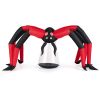 10FT Giant Halloween Inflatable Spider – 5FT Tall with LED Head Light & Glowing Red Eyes