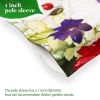 Combo Pack Garden Flag Stand Black 36 x 16 in & Garden Flag 12x18 in Patriotic Decoration Home Birdhouse Double-Sided Blockout Fabric