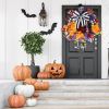 Whimsical Halloween Skeleton Wreath – Designer Front Door Décor