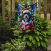 Bernedoodle Christmas Garden Flag Mailbox Decorative Yard Banner Outside Patio Artwork for Flower Beds, Garden Size, Multicolor