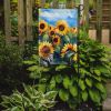 Sunflowers in Watercolor Garden Flag Mailbox Flag Decorative Yard Flag Banner Outside Patio Artwork Yard Flower Beds, Garden Size, Multicolor