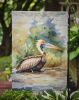 Pelican Garden Flag Mailbox Flag Decorative Yard Flag Banner Outside Patio Artwork Yard Flower Beds, Garden Size, Multicolor