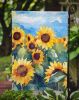 Sunflowers in Watercolor Garden Flag Mailbox Flag Decorative Yard Flag Banner Outside Patio Artwork Yard Flower Beds, Garden Size, Multicolor