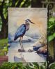 Blue Heron Garden Flag Mailbox Flag Decorative Yard Flag Banner Outside Patio Artwork Yard Flower Beds, Garden Size, Multicolor