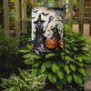 Witches Spooky Halloween Garden Flag Mailbox Flag Decorative Yard Flag Banner Outside Patio Artwork Yard Flower Beds, Garden Size, Multicolor