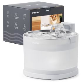 Cheerble Elfin E1+ 2L Wireless Pumpless Pet Water Fountain