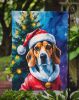 Beagle Christmas Garden Flag Mailbox Decorative Yard Banner Outside Patio Artwork for Flower Beds, Garden Size, Multicolor