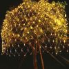 LED Christmas Net Lights – Battery Operated Waterproof Mesh Lights with 8 Lighting Modes for Indoor & Outdoor Holiday Décor