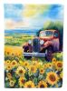 Kansas Sunflowers in Watercolor Garden Flag Mailbox Flag Decorative Yard Flag Banner Outside Patio Artwork Yard Flower Beds, Garden Size, Multicolor