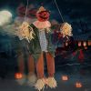 Life-Size Animated Halloween Swinging Girl – Sound & Touch Activated Hanging Decoration (4 Styles)