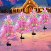 Solar Garden Stake Lights | Christmas Trees, Roses, Lilies & Sunflowers