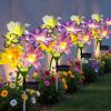 Solar Garden Stake Lights | Christmas Trees, Roses, Lilies & Sunflowers