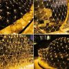 LED Christmas Net Lights – Battery Operated Waterproof Mesh Lights with 8 Lighting Modes for Indoor & Outdoor Holiday Décor