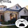 Giant Plush Halloween Spider Decoration | Large Indoor & Outdoor Spider Prop