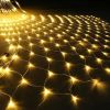 LED Christmas Net Lights – Battery Operated Waterproof Mesh Lights with 8 Lighting Modes for Indoor & Outdoor Holiday Décor