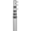 20FT Telescoping Flag pole Kit, Heavy Duty Aluminum Alloy in Ground Flag Poles for Outside, 3 Display Modes Flagpole with 3x5 American Flag, Professio